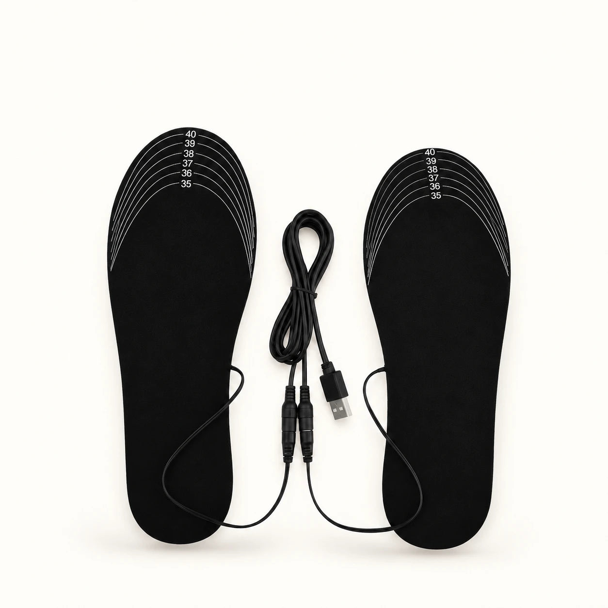 Semelles Chauffantes Électriques pour Travail & Outdoor
