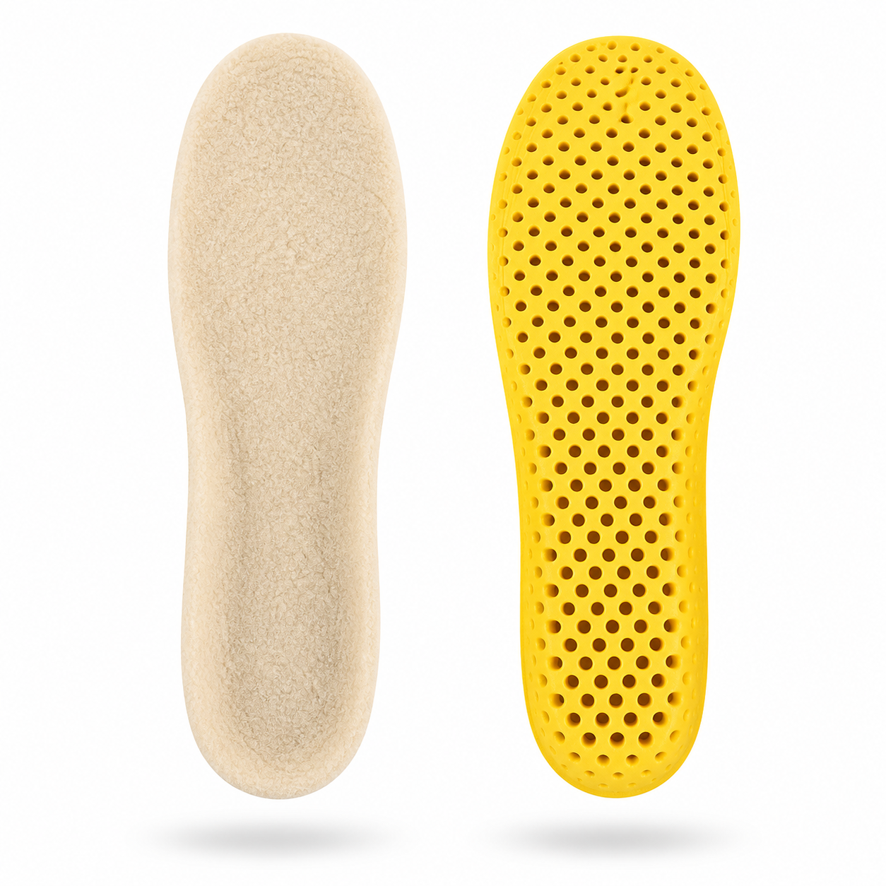 Semelles Orthopédiques Laine Hiver Confort
