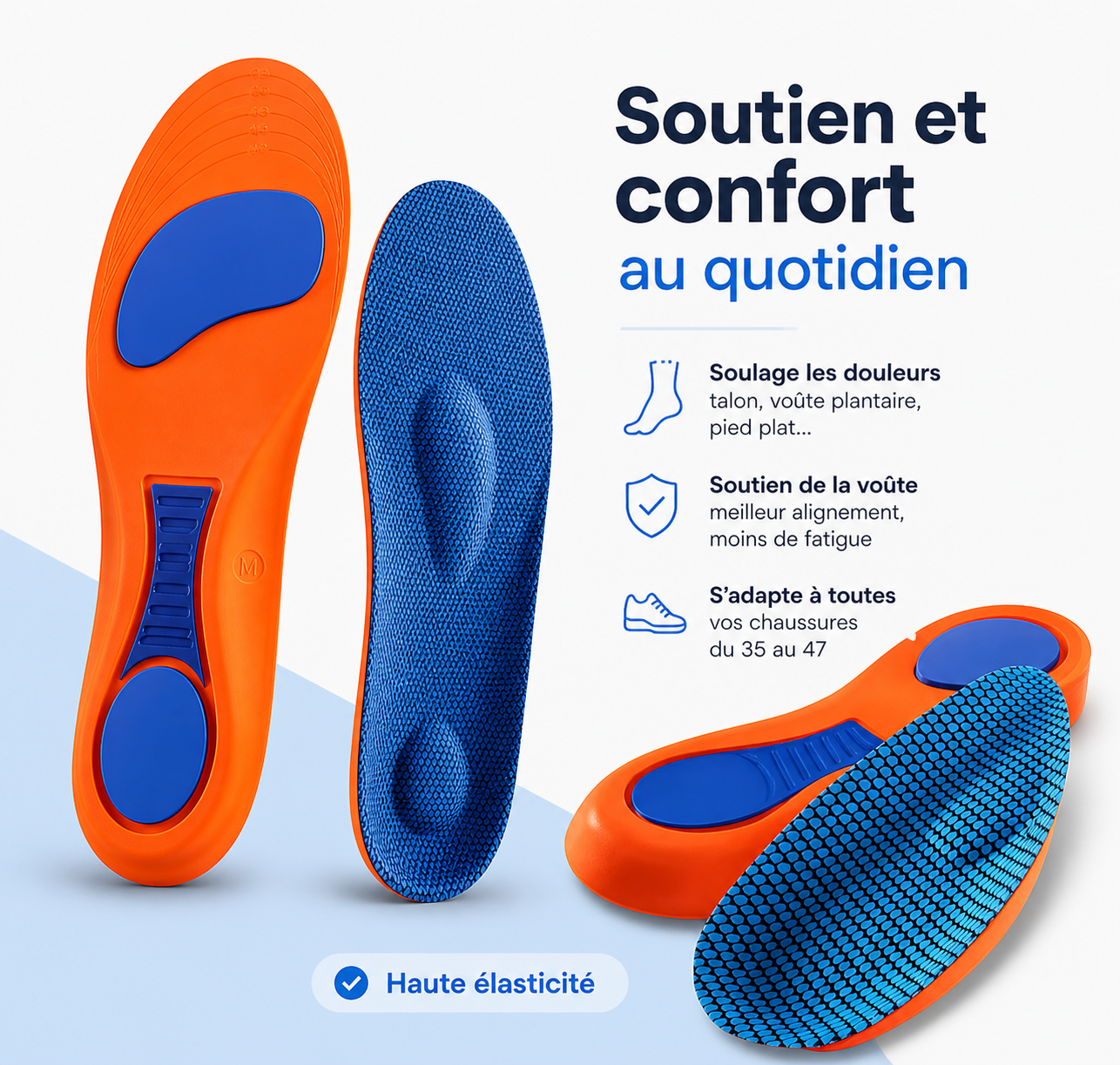 Semelles Orthopédiques Sport - Confort et Stabilité