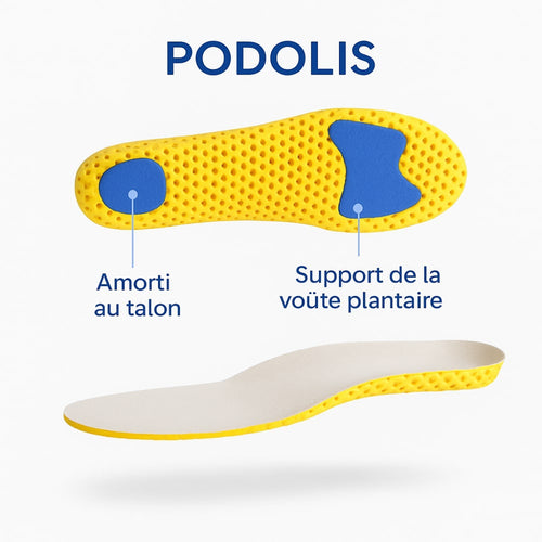 Semelle Orthopédique Amortissante Sport