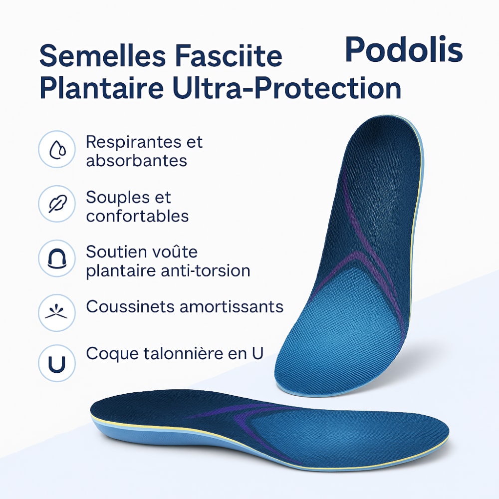 Semelles Ultra-Protection pour Douleurs Plantaires — vue 2