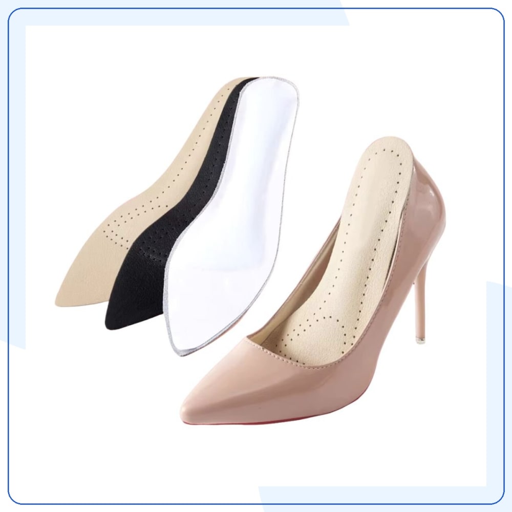 Semelles Confort Cuir pour Talons Hauts — vue 9