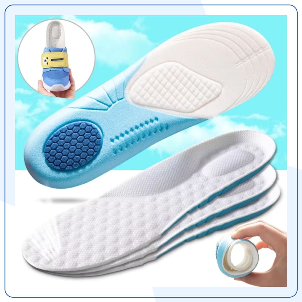 Semelles Enfant Mousse Mémoire Forme - Confort Pieds — vue 2
