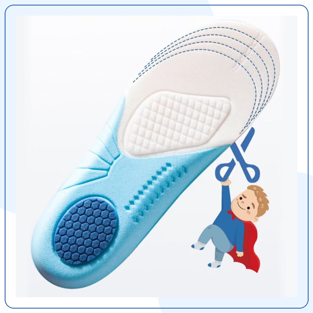 Semelles Enfant Mousse Mémoire Forme - Confort Pieds — vue 3