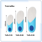 Semelles Enfant Mousse Mémoire Forme - Confort Pieds — vue 4
