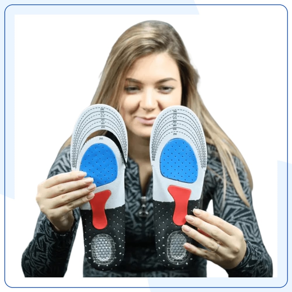 Semelles Gel Amorti Talon - Confort et Soulagement — vue 6