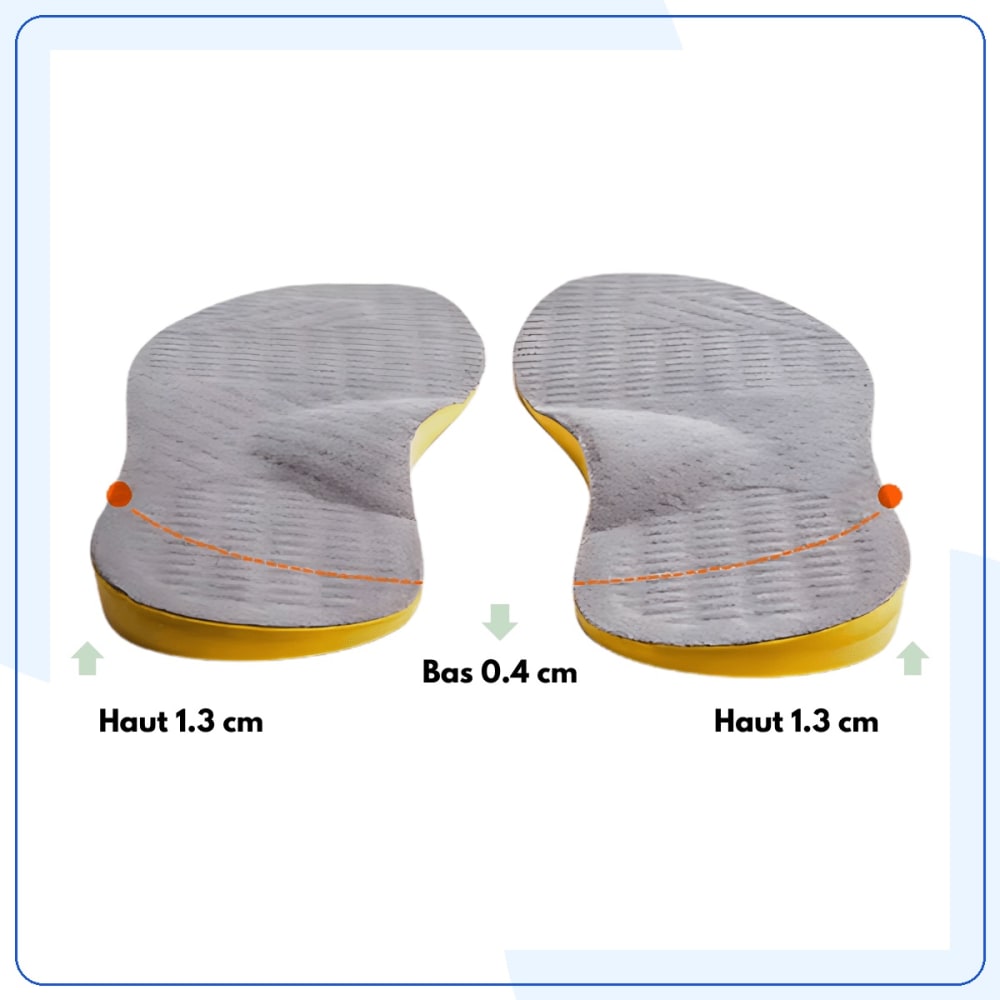 Semelles Orthopédiques Confort Pied Valgus — vue 2