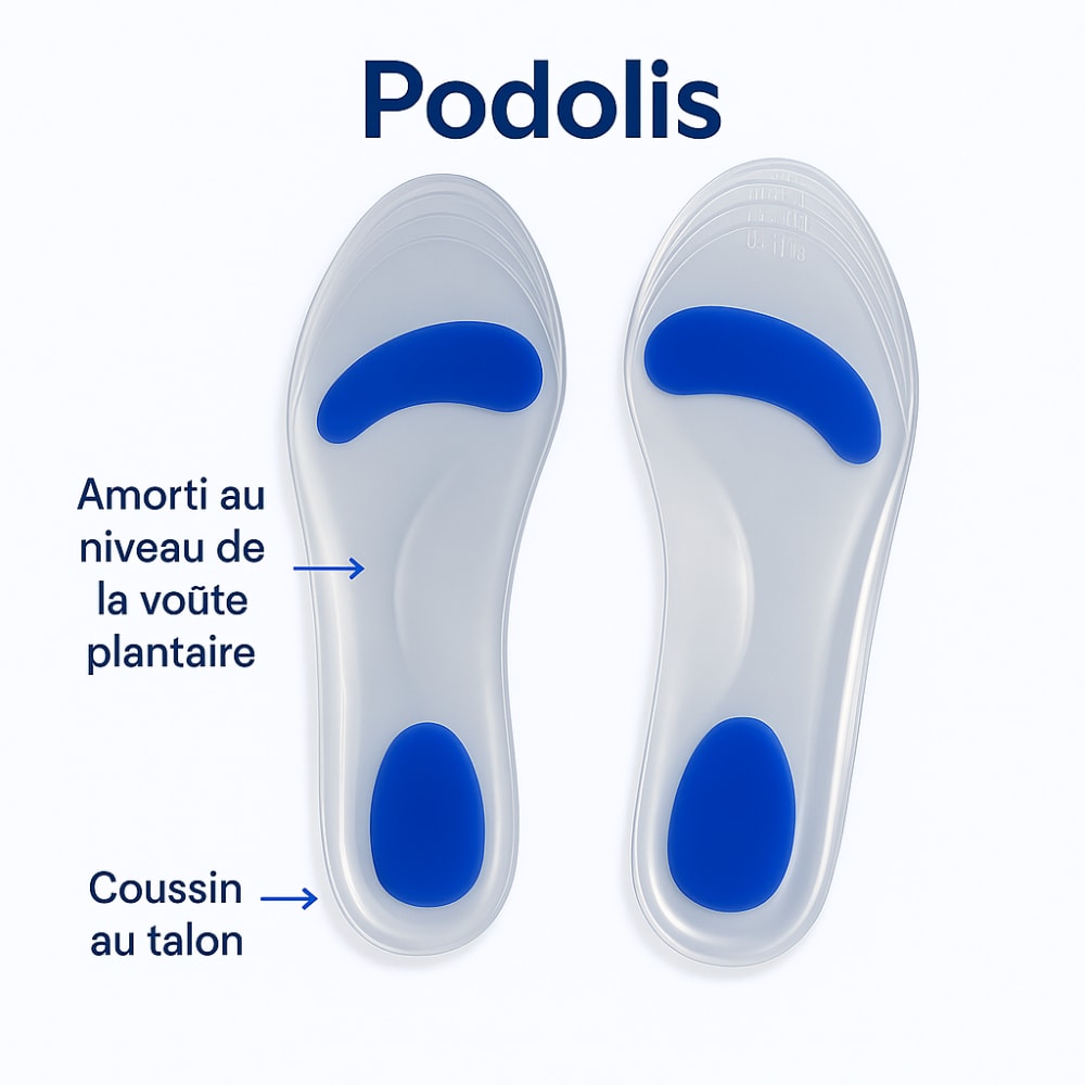 Semelle Silicone Confort | Soulagement Pieds — vue 6
