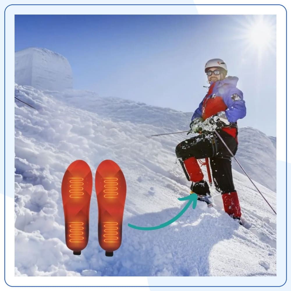 Semelles Chauffantes Orthopédiques – Confort Outdoor — vue 2
