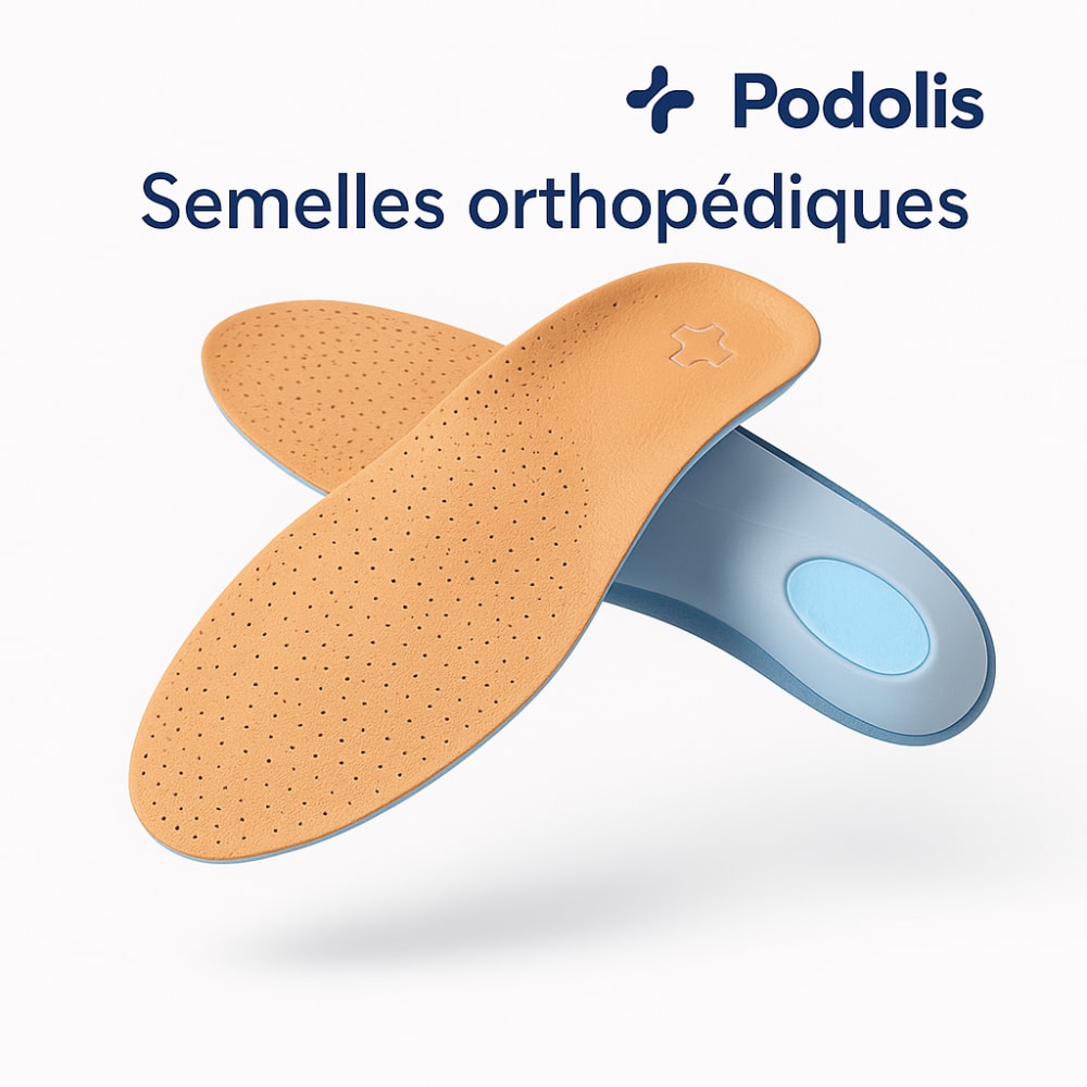 Semelles Orthopédiques en Cuir - Confort Quotidien