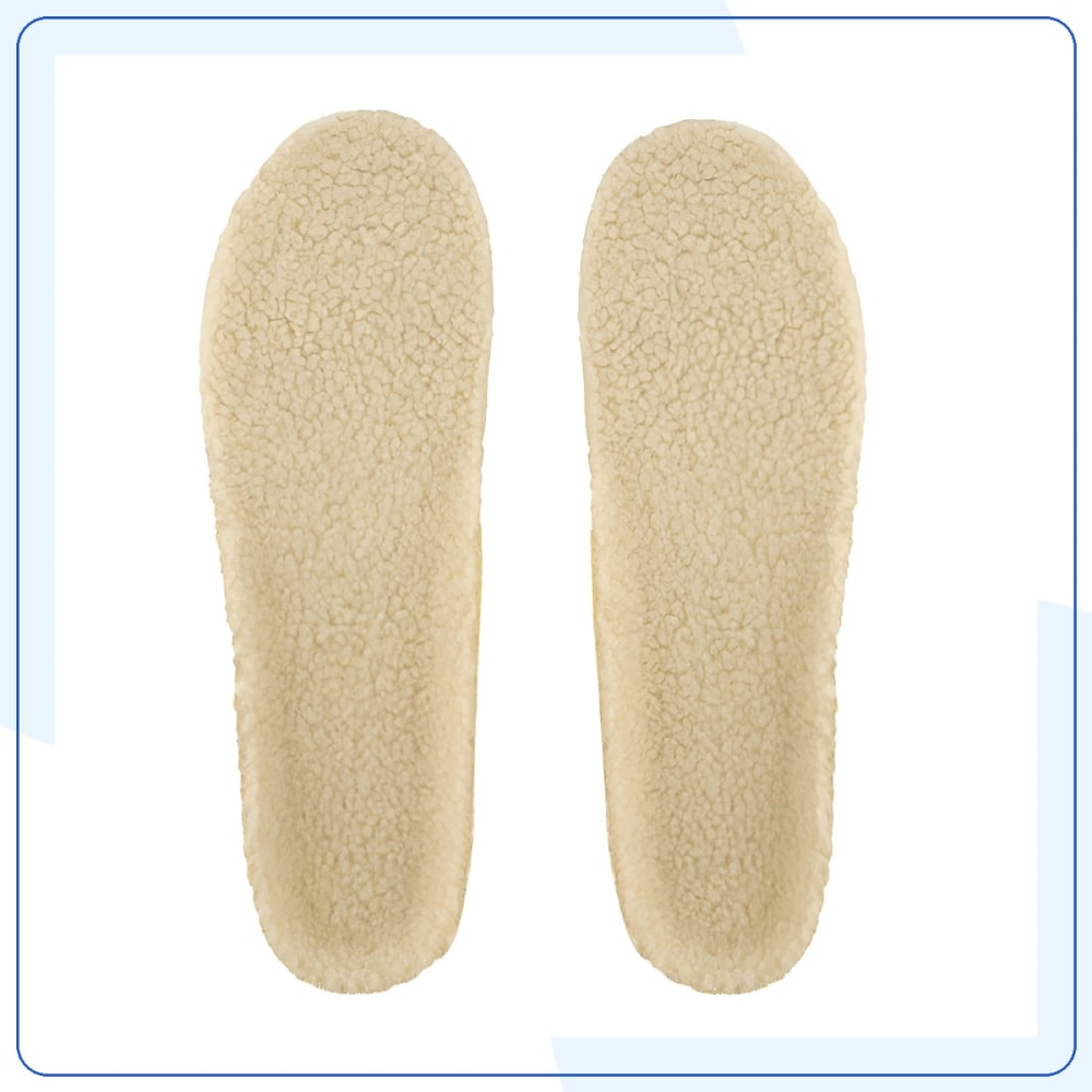 Semelles Orthopédiques Laine Hiver Confort — vue 2