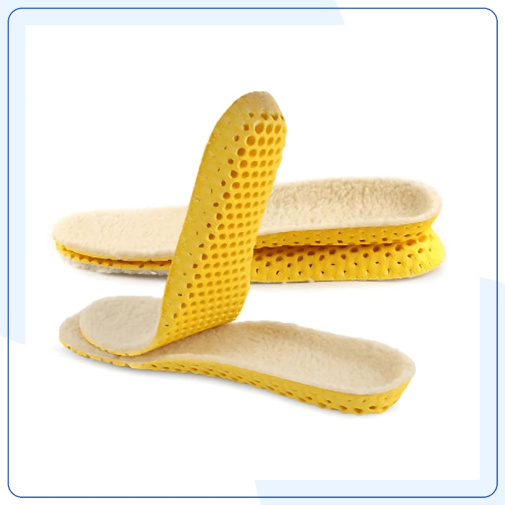 Semelles Orthopédiques Laine Hiver Confort — vue 5