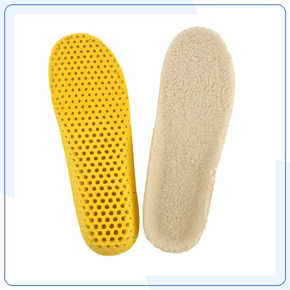 Semelles Orthopédiques Laine Hiver Confort — vue 6