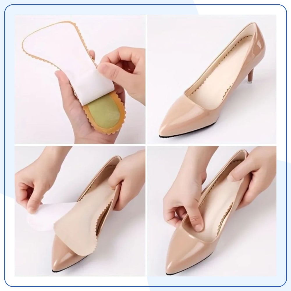 Semelles Amorti Discret pour Talons Hauts — vue 5