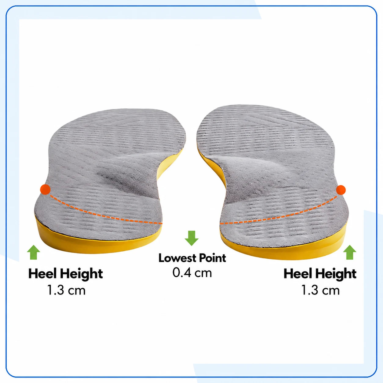 Semelles Orthopédiques Confort Pied Valgus — vue 2