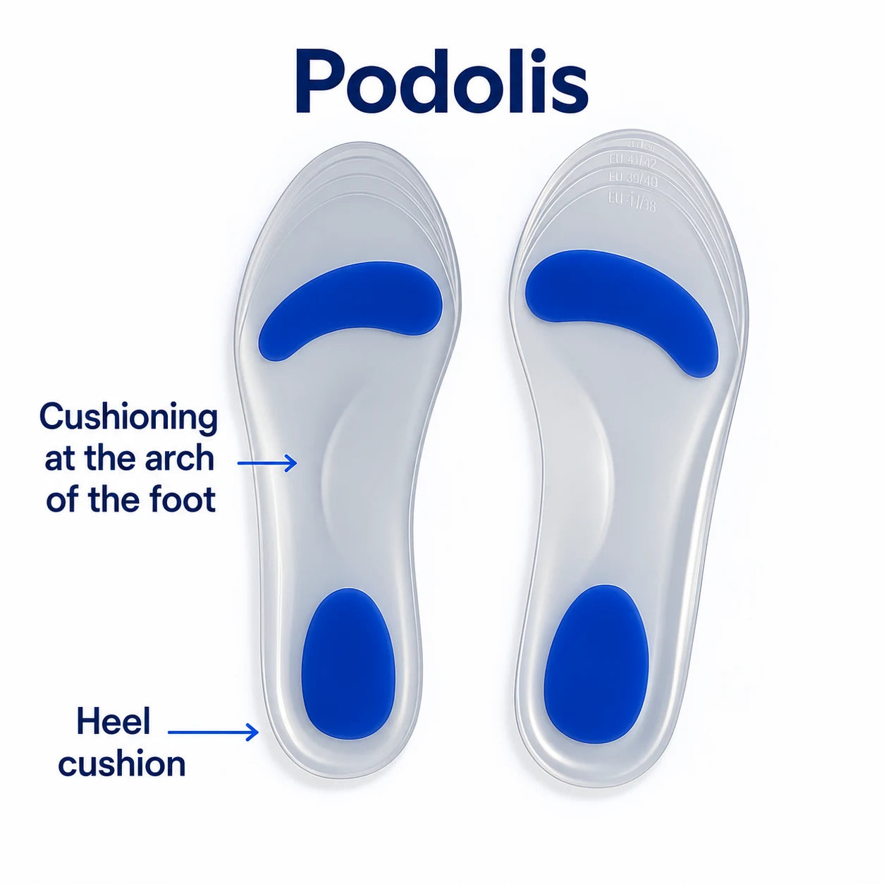 Semelle Silicone Confort | Soulagement Pieds — vue 6