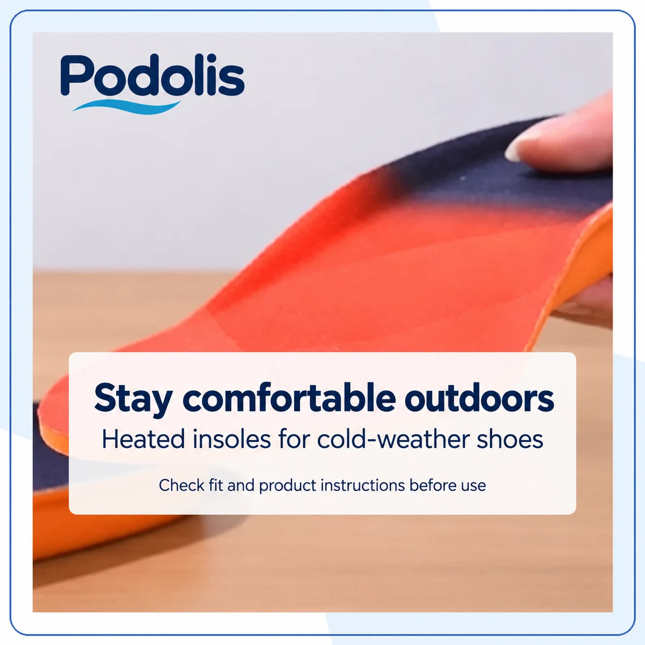 Semelles Chauffantes Orthopédiques – Confort Outdoor — vue 5