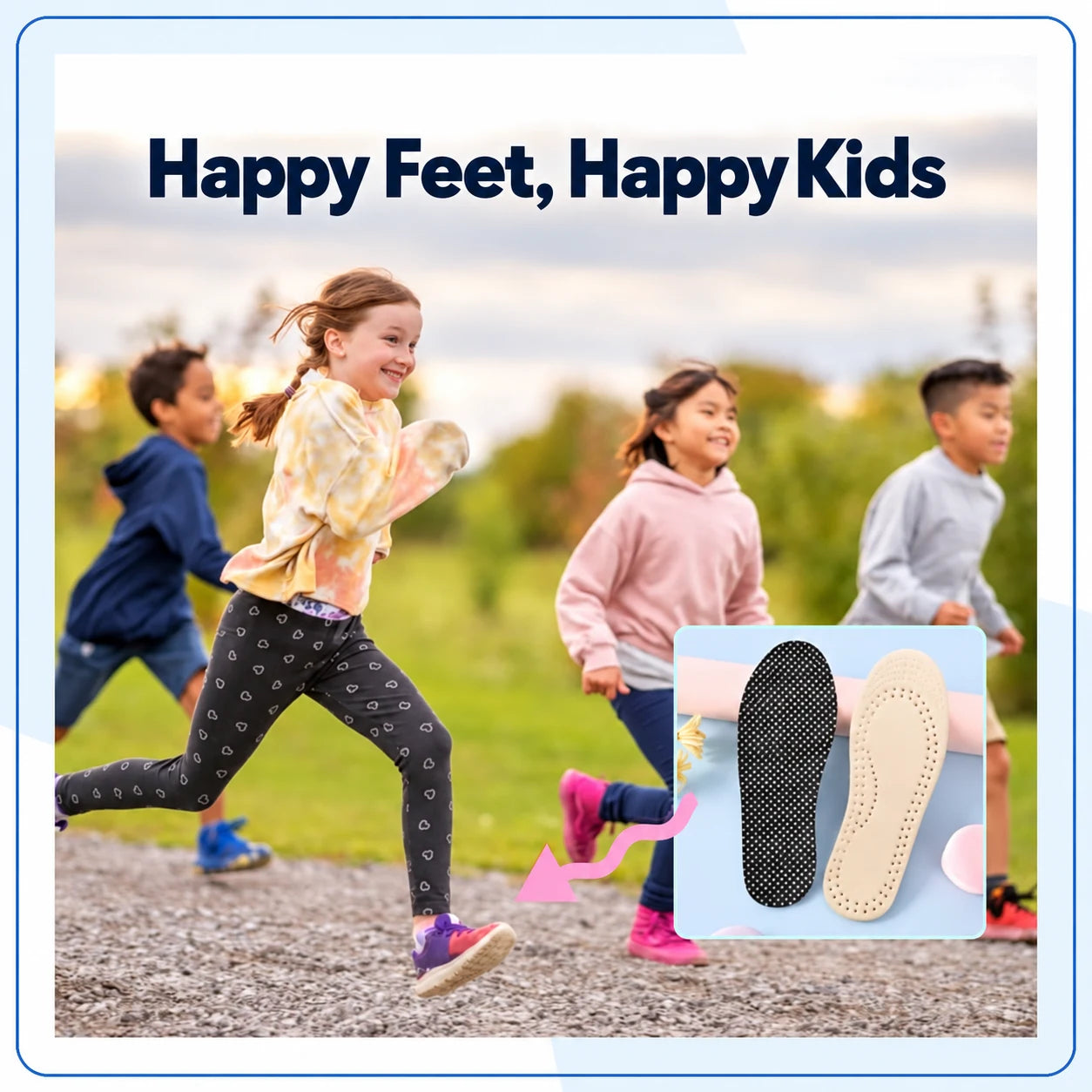 Semelles Enfant en Cuir - Confort Optimal — vue 3