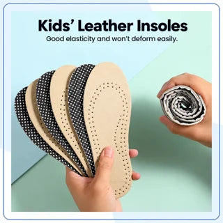 Semelles Enfant en Cuir - Confort Optimal — vue 4