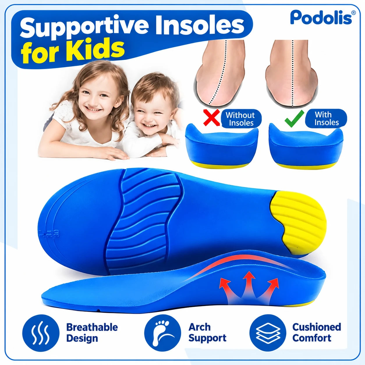 Semelles Orthopédiques Enfant | Confort & Correction — vue 6