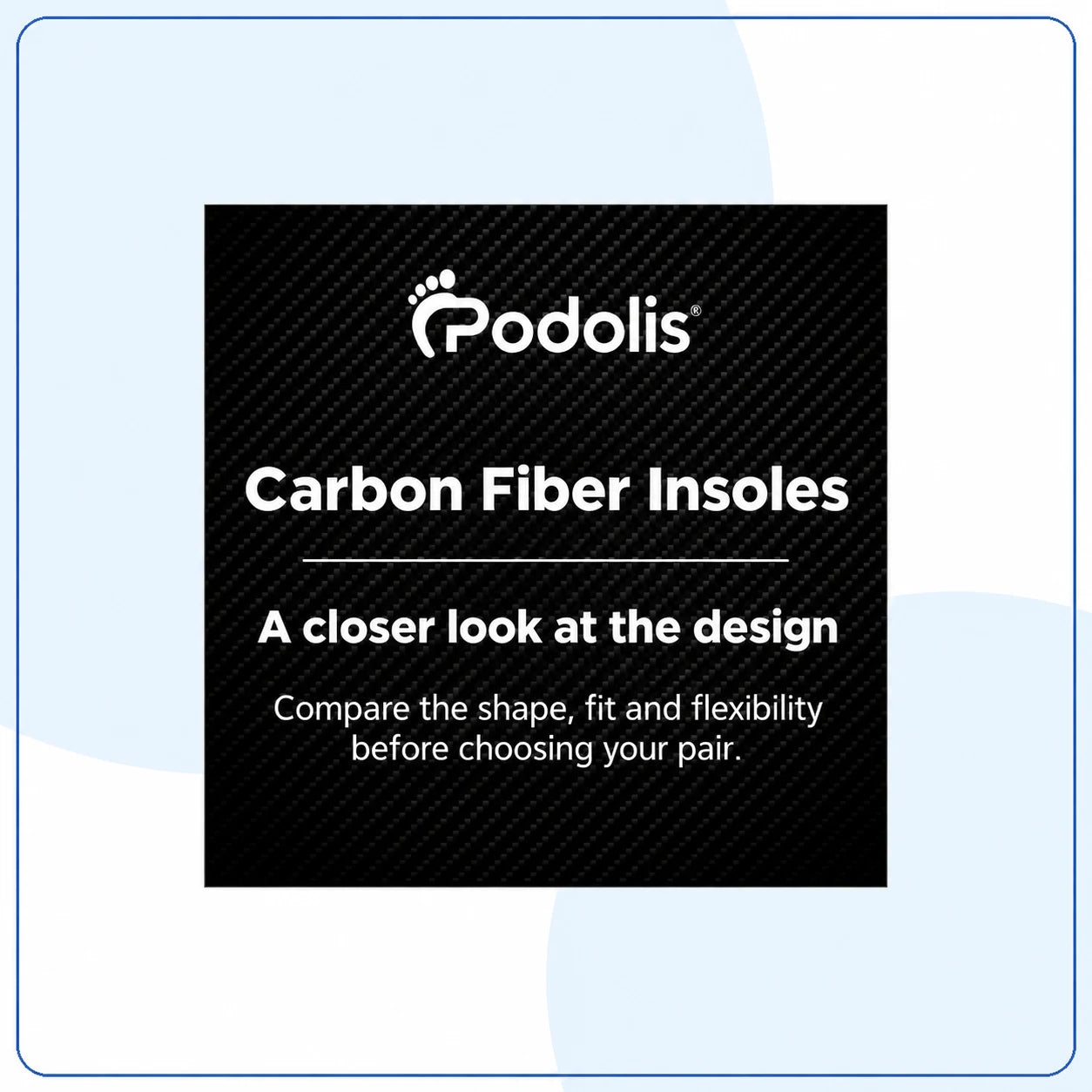 Semelles Orthopédiques Fibre de Carbone — vue 10