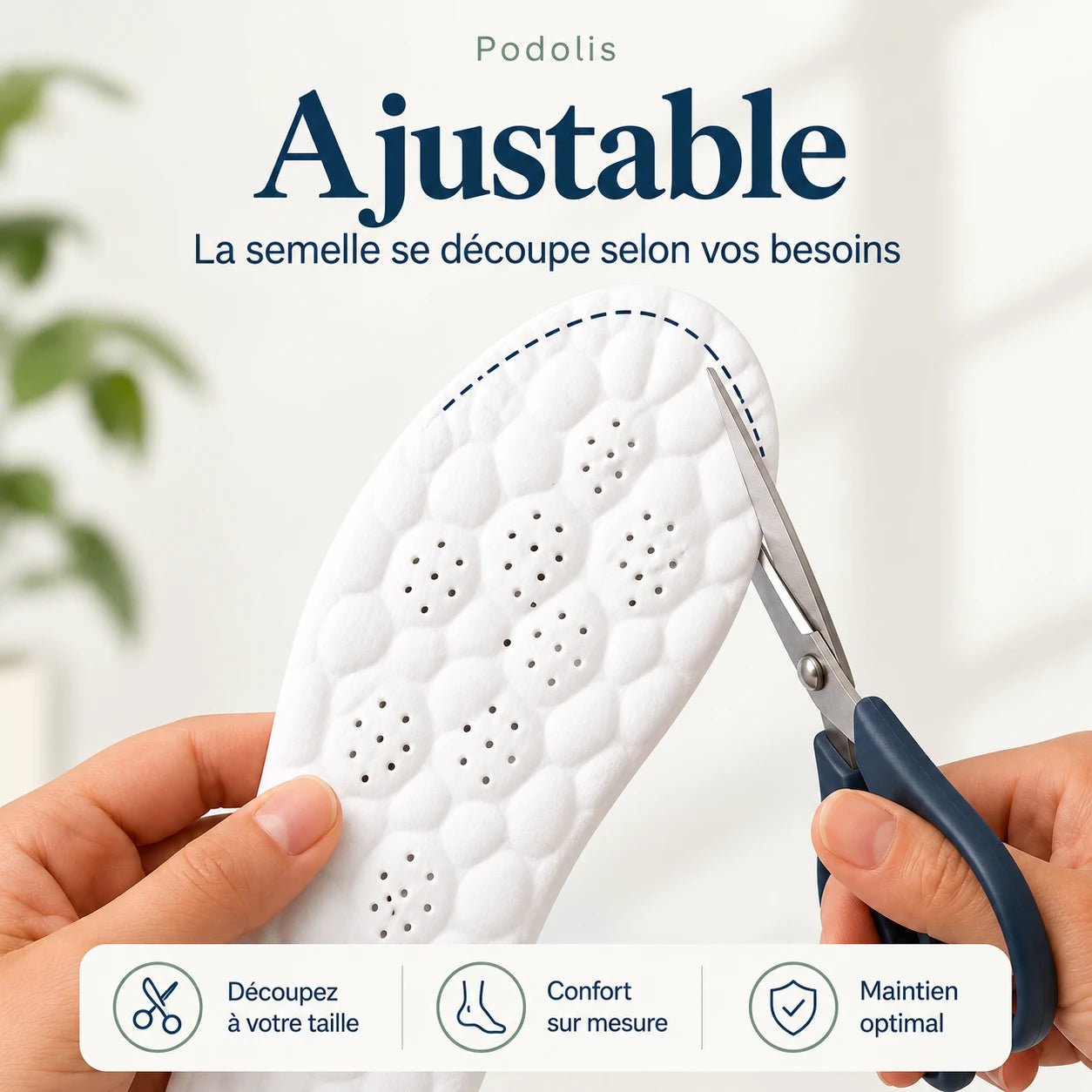 Semelles Orthopédiques 4D Anti Douleur