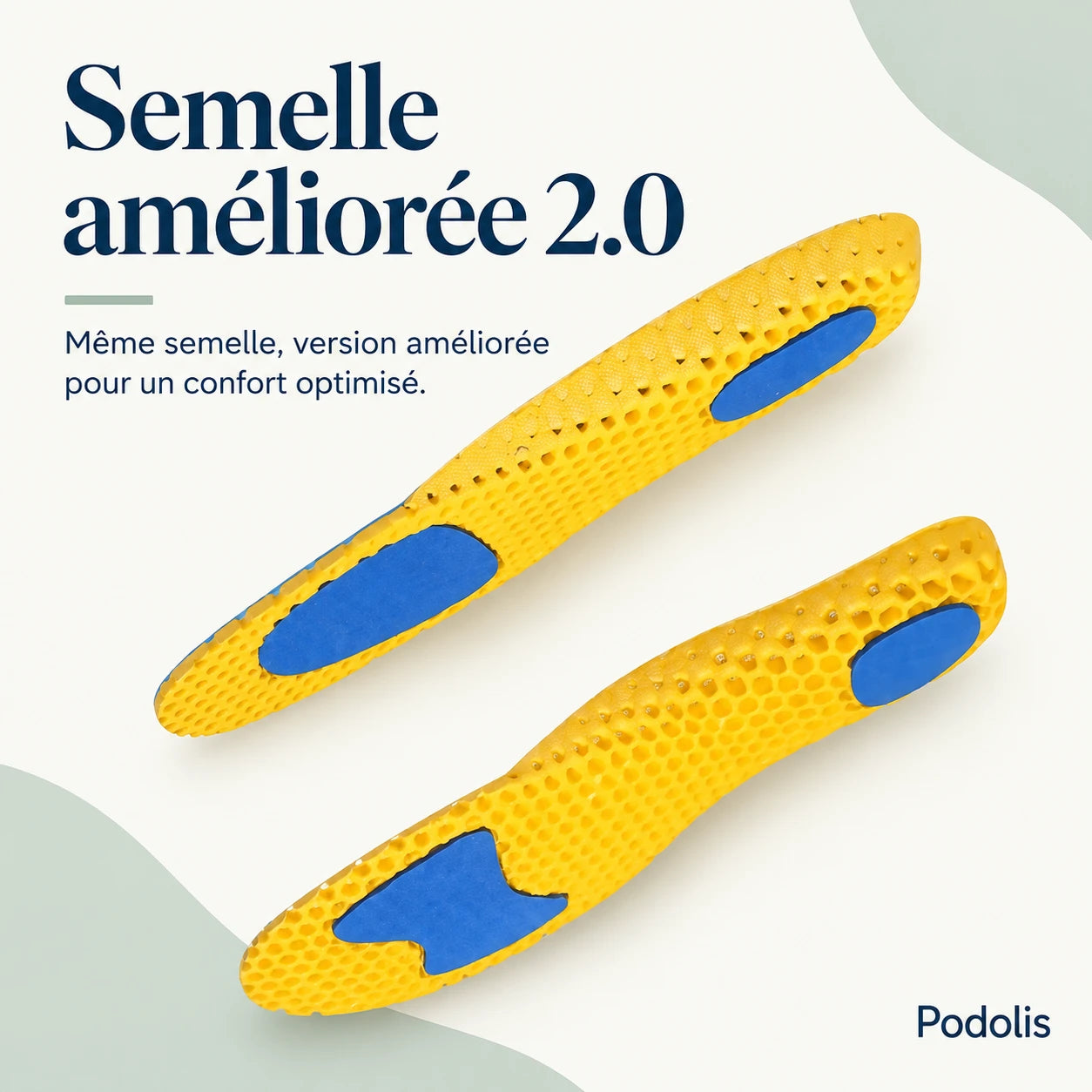 Semelle Orthopédique Amortissante Sport — vue 5