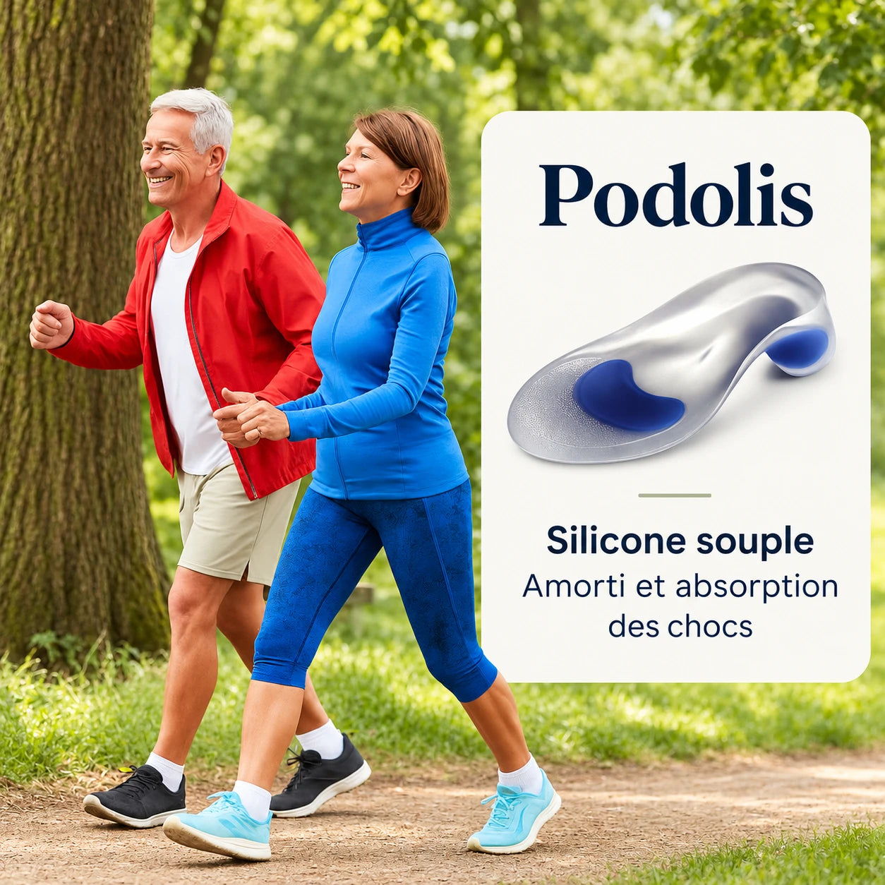 Semelle Silicone Confort | Soulagement Pieds — vue 5