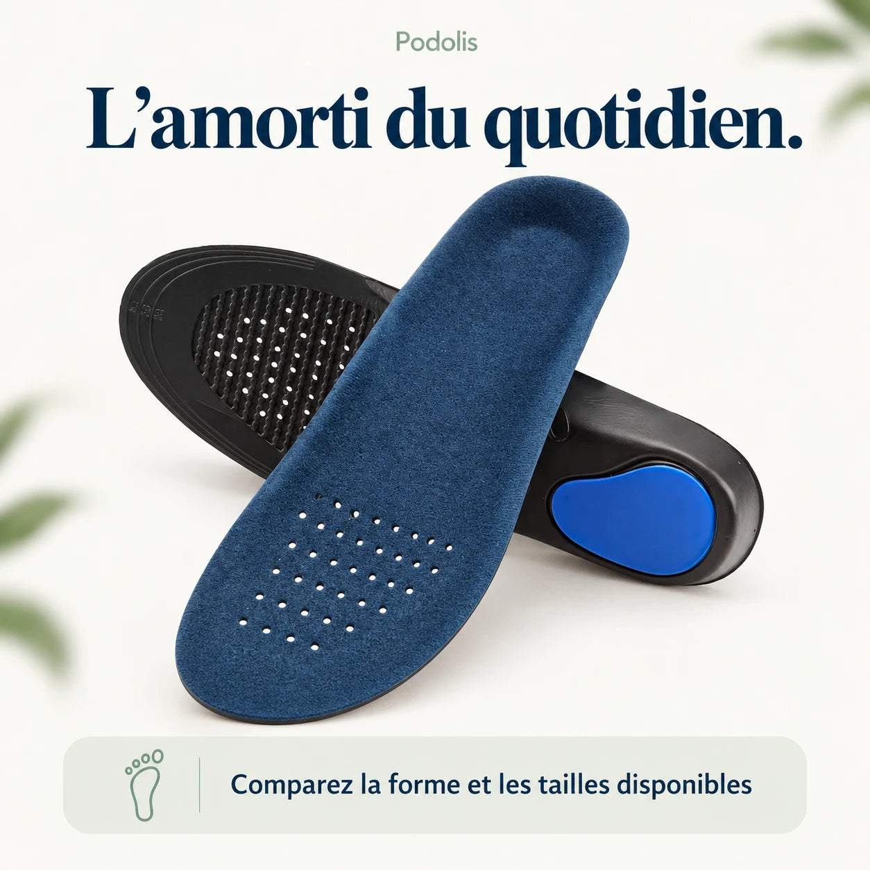Semelles Orthopédiques Respirantes Confort — vue 5