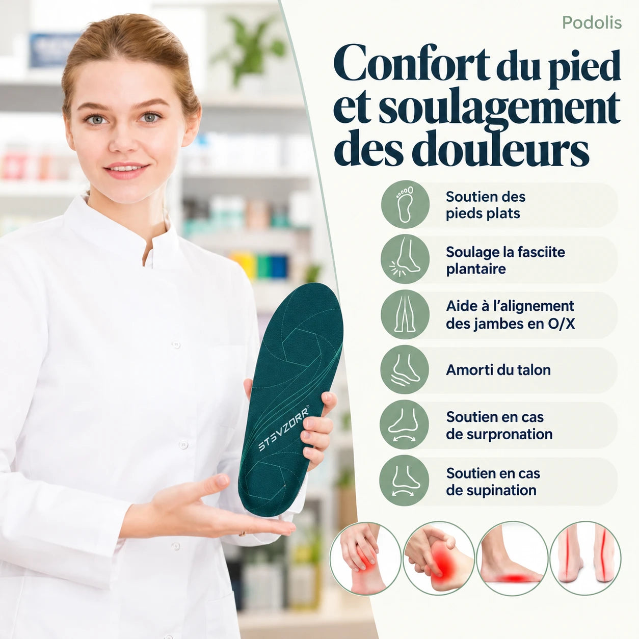 Semelles Orthopédiques UltraComfort — vue 5
