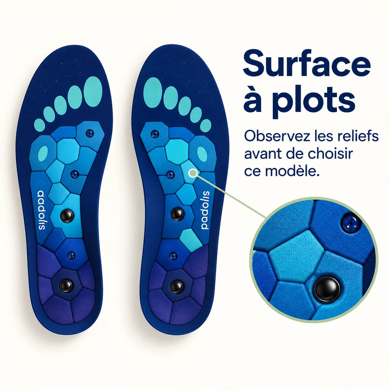 Semelles Acupression Bien-être Pied — vue 3