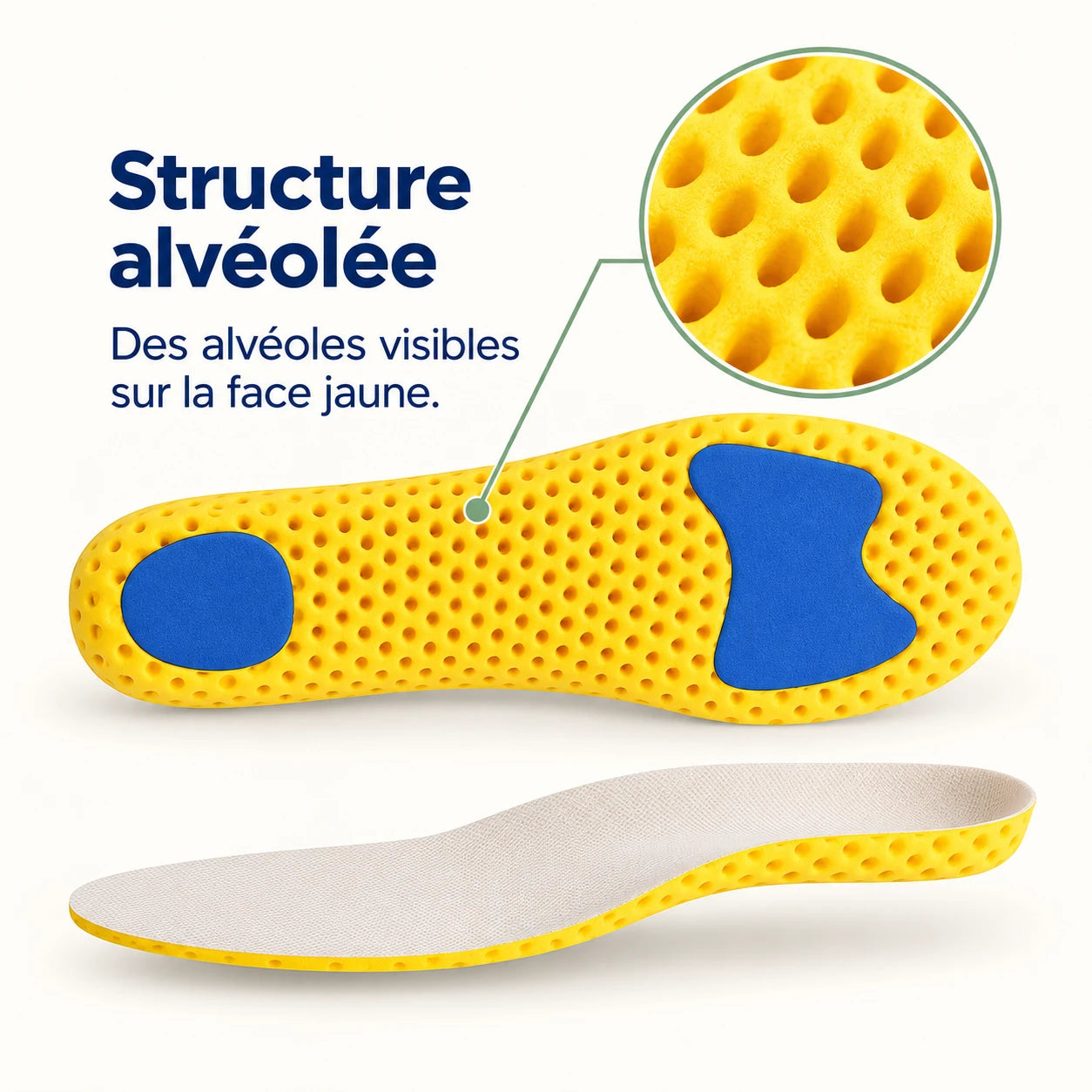 Semelle Orthopédique Amortissante Sport — vue 3