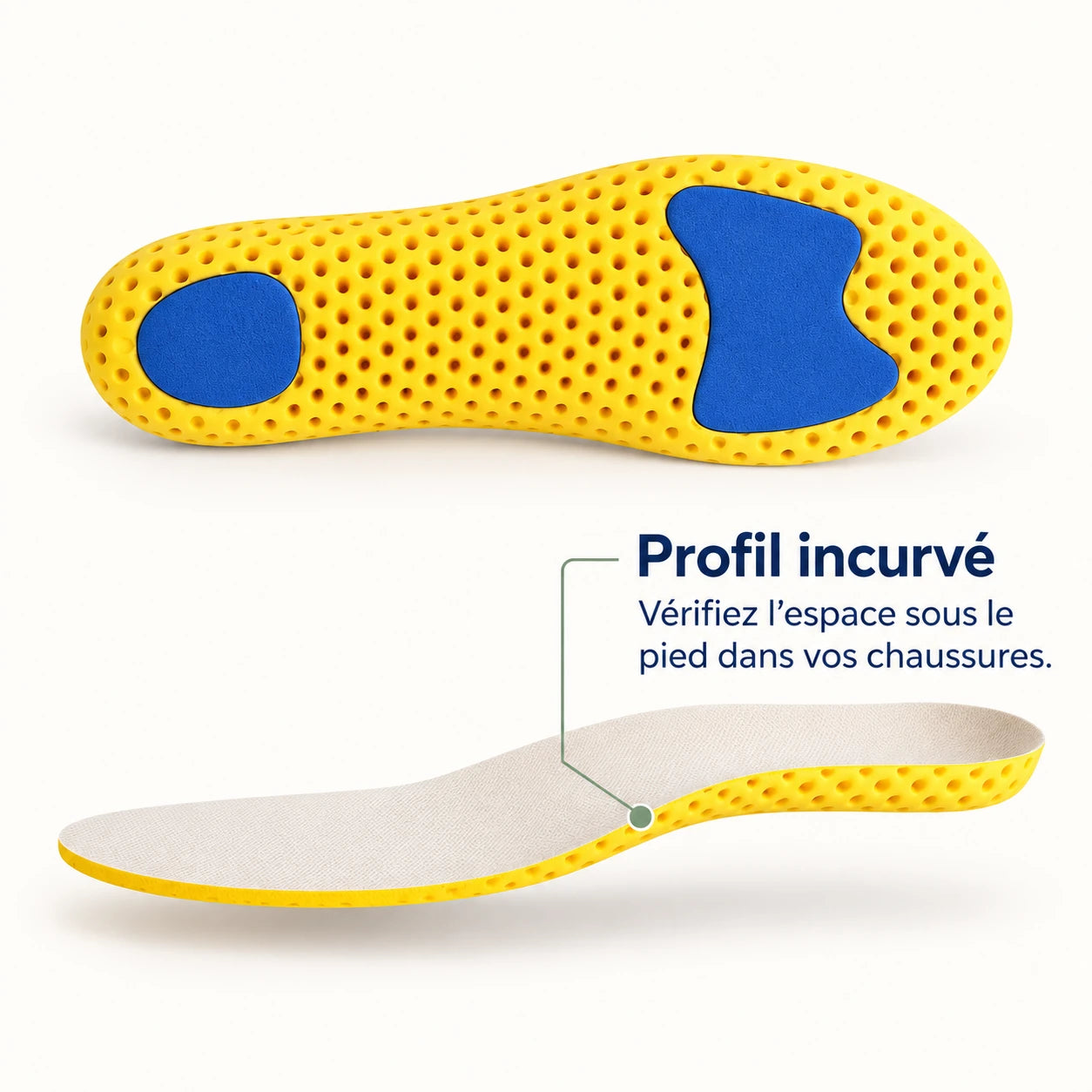 Semelle Orthopédique Amortissante Sport — vue 4