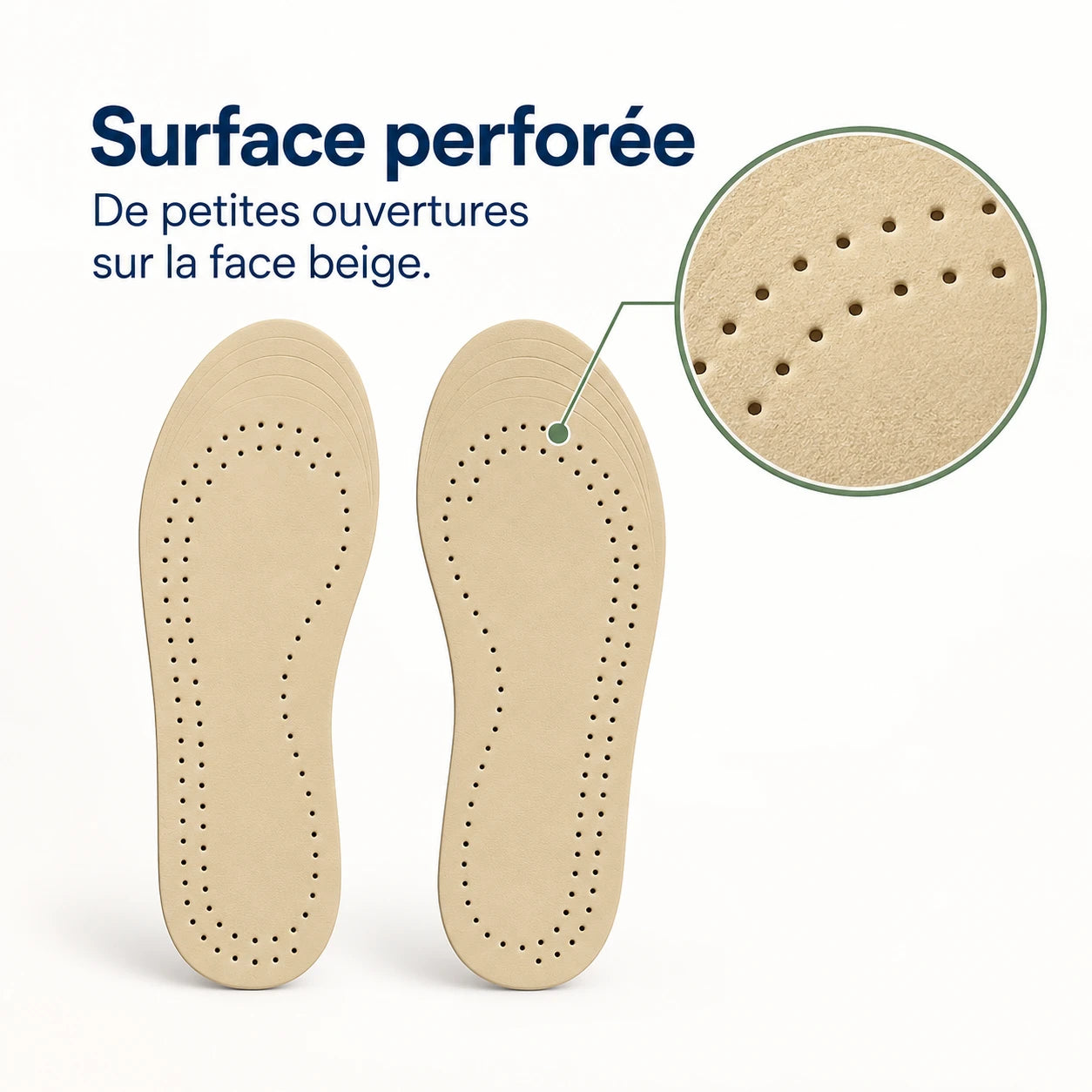 Semelle Enfant Cuir Confort et Hygiène — vue 2