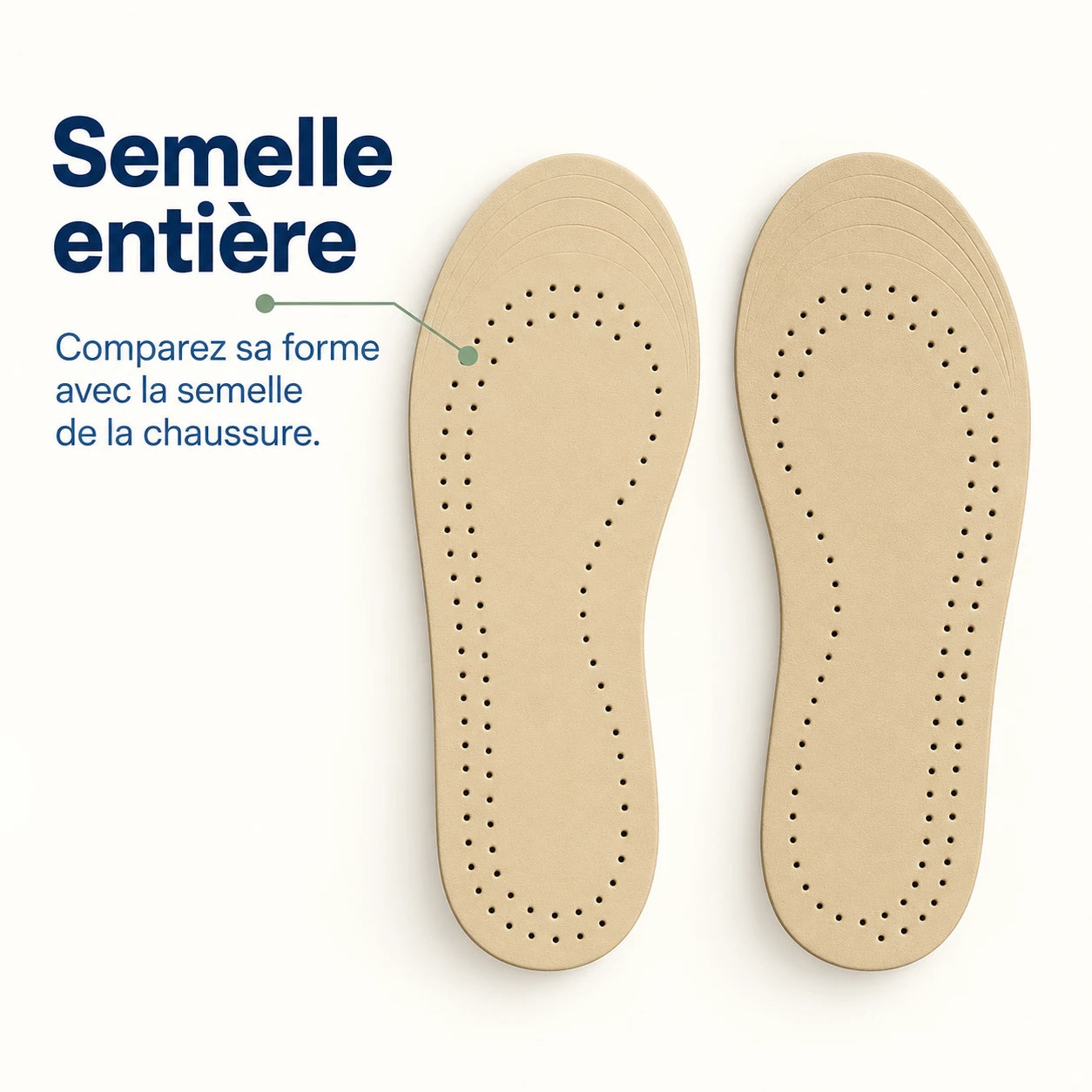 Semelle Enfant Cuir Confort et Hygiène — vue 4