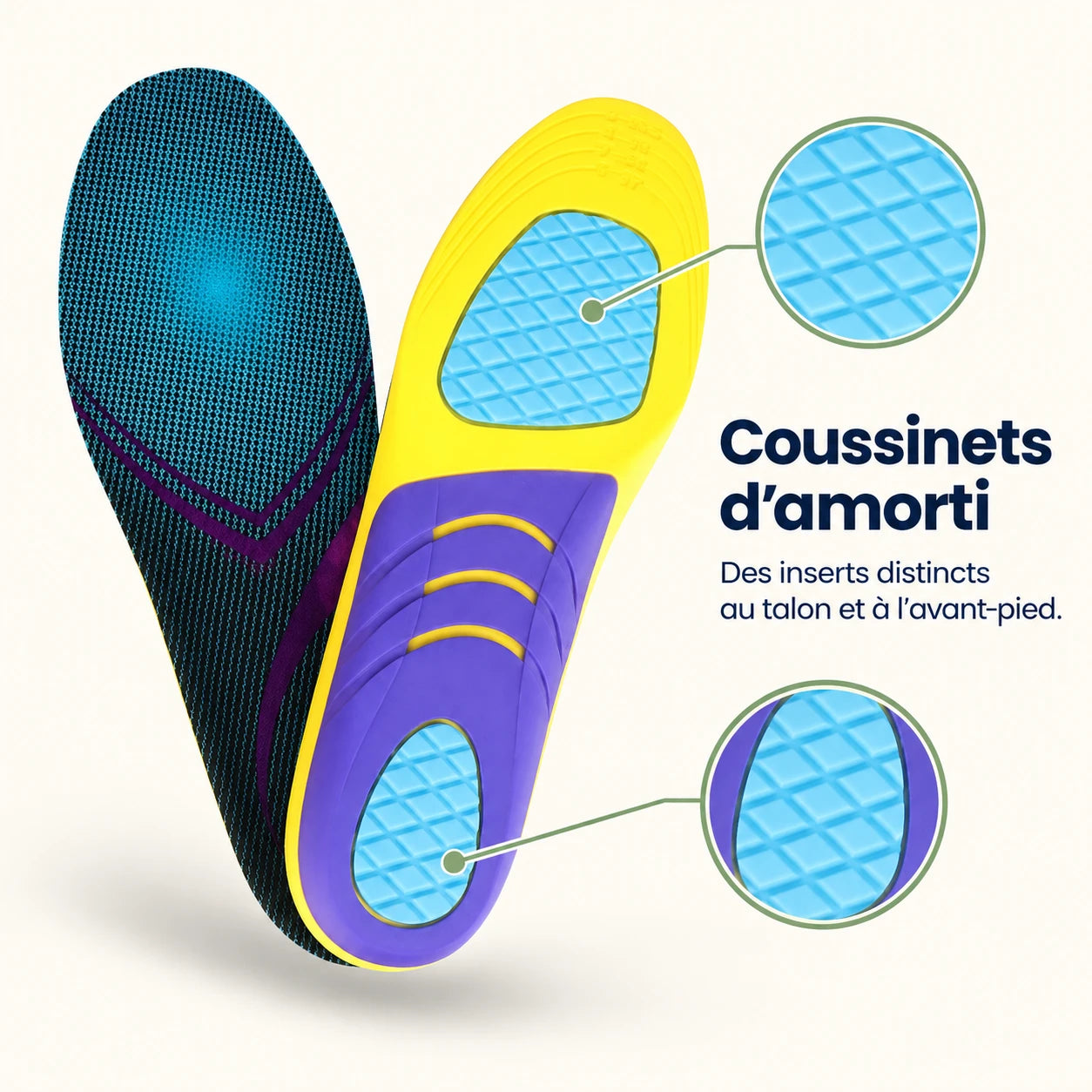Semelles Orthopédiques Confort Quotidien — vue 2
