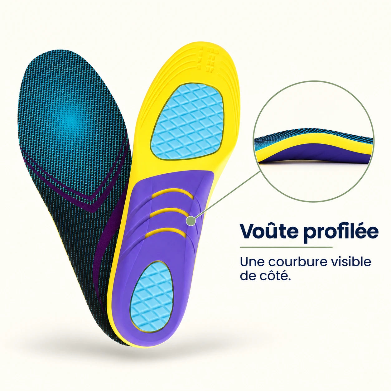 Semelles Orthopédiques Confort Quotidien — vue 3