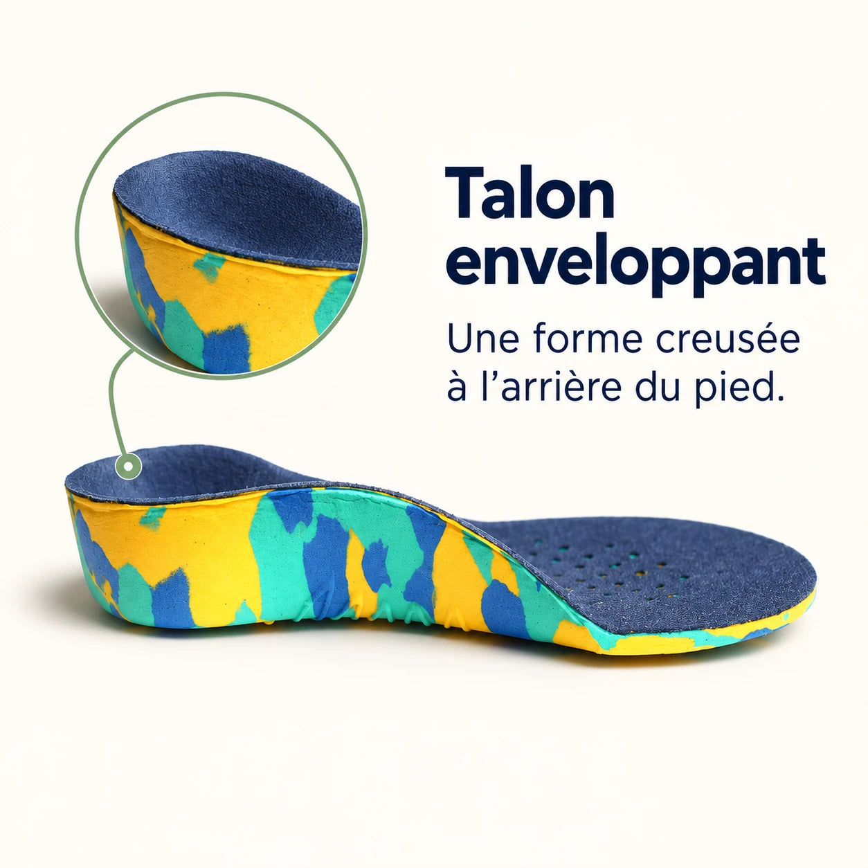 Semelle Enfant Orthopédique Soutien Plantaire — vue 3