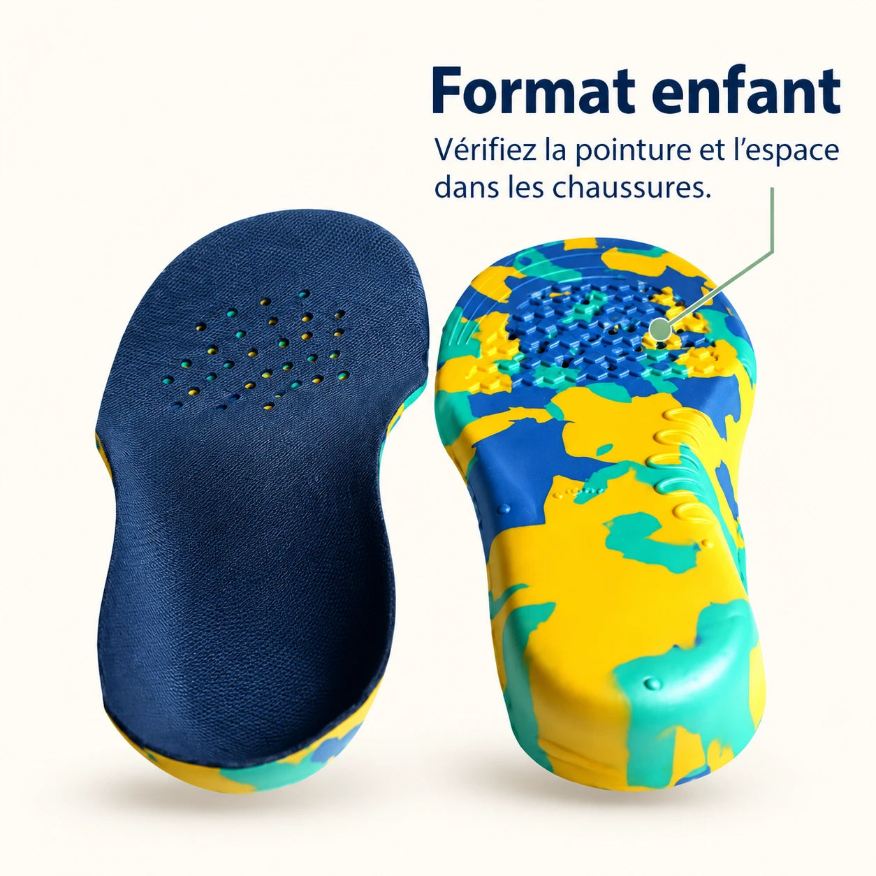 Semelle Enfant Orthopédique Soutien Plantaire — vue 4