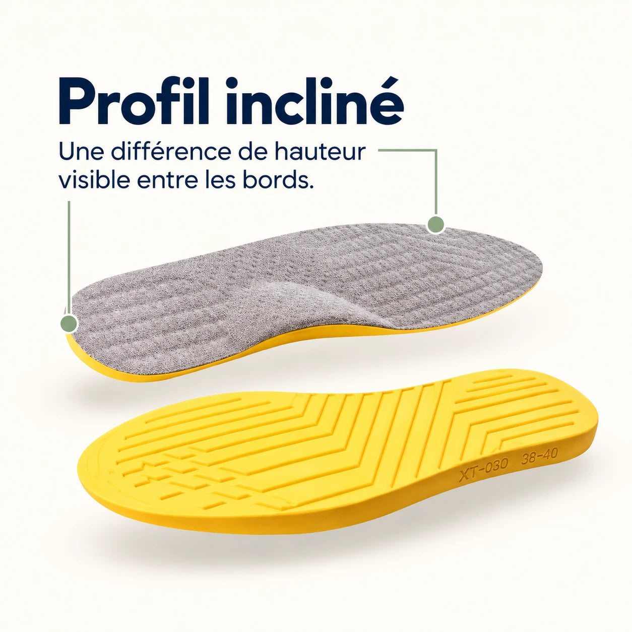 Semelles Orthopédiques Confort Pied Valgus — vue 2