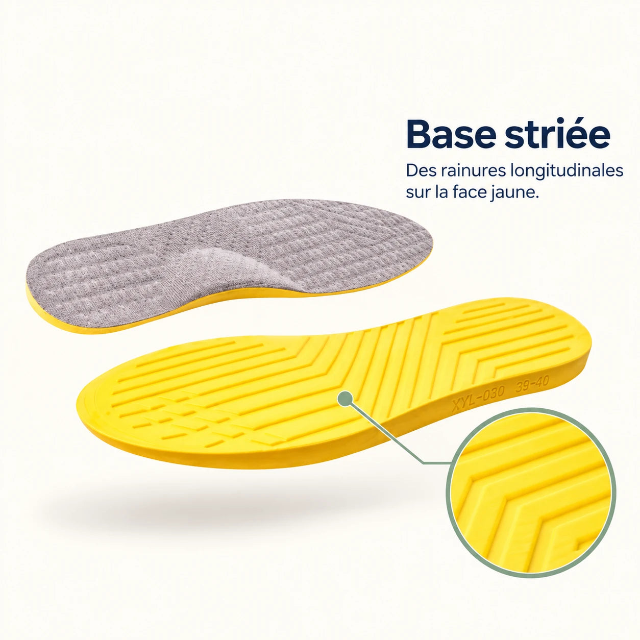 Semelles Orthopédiques Confort Pied Valgus — vue 3