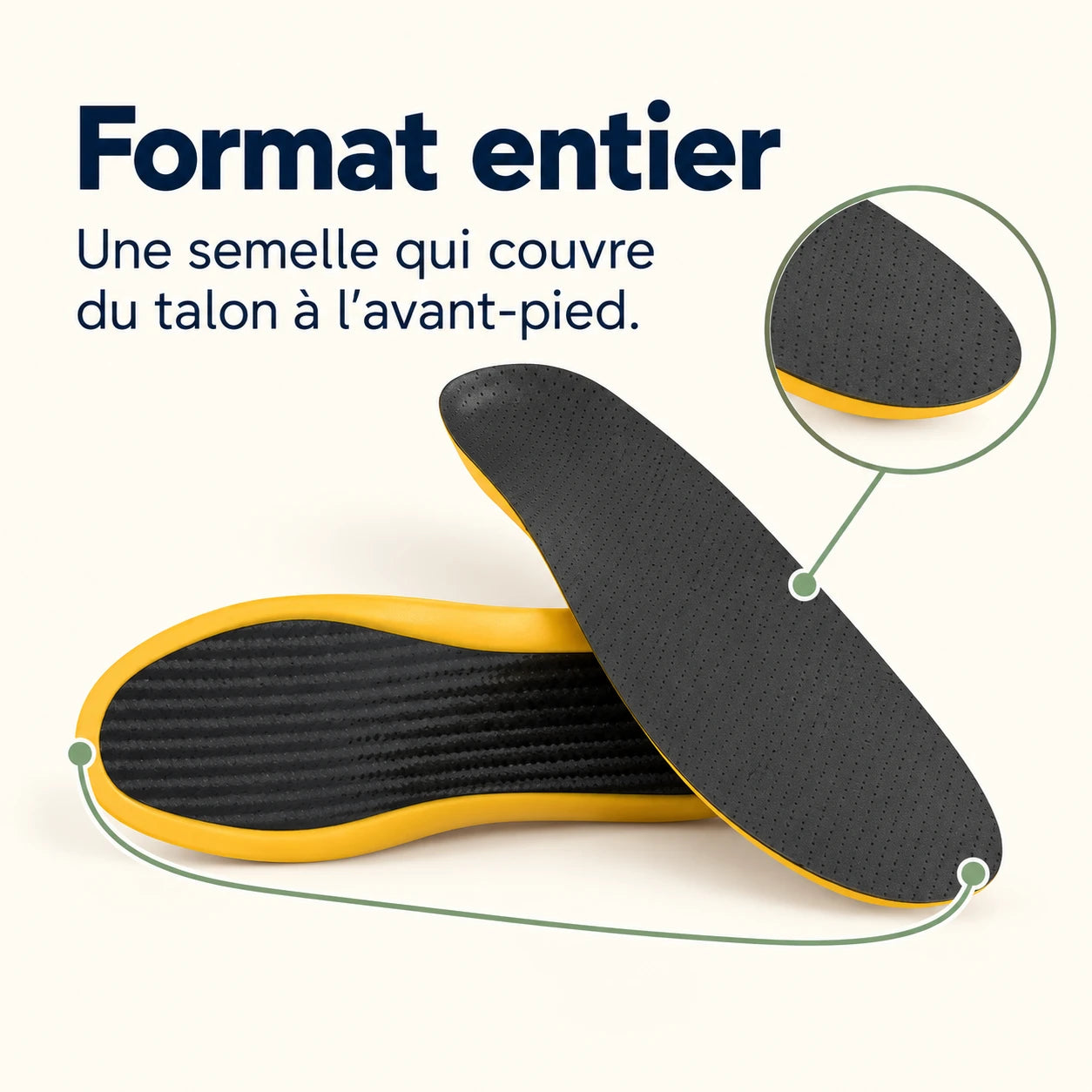 Semelles Orthopédiques Fibre de Carbone — vue 3