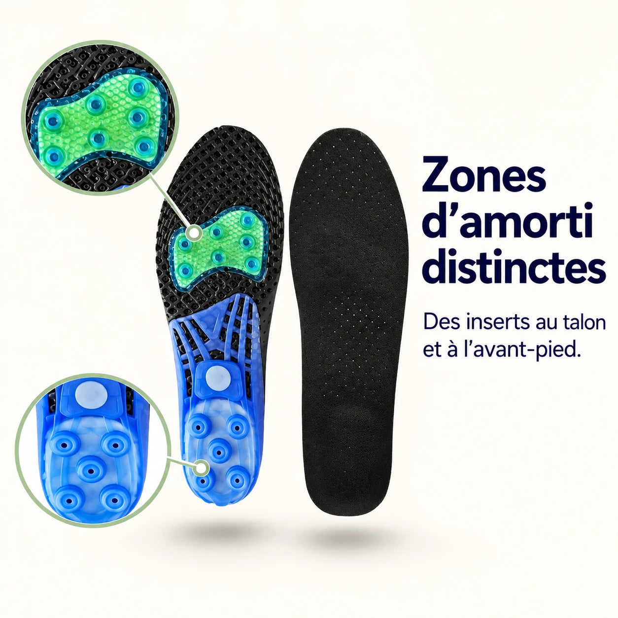Semelles Orthopédiques pour Soulager la Douleur Plantaire — vue 2