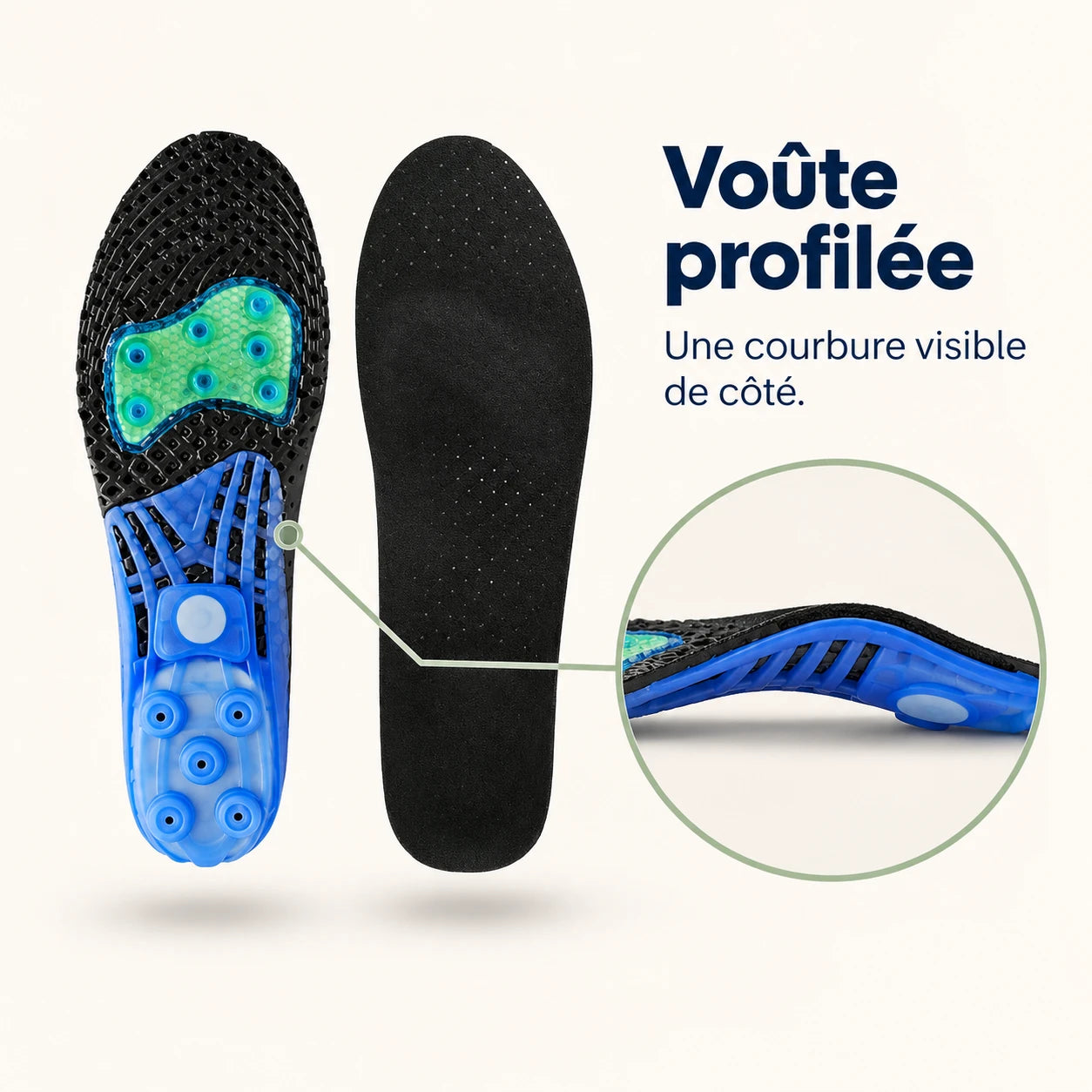 Semelles Orthopédiques pour Soulager la Douleur Plantaire — vue 3