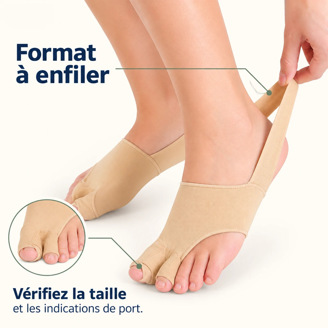 Semelles Orthopédiques Hallux Valgus Confort — vue 4