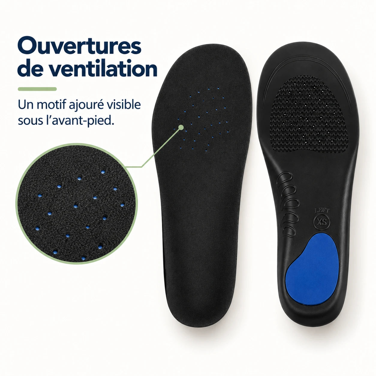 Semelles Orthopédiques Respirantes Confort
